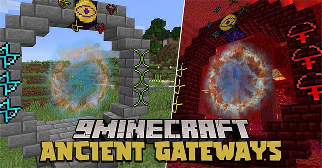 Ancient Gateways Mod sẽ đưa vào Minecraft một hệ thống cổng không gian