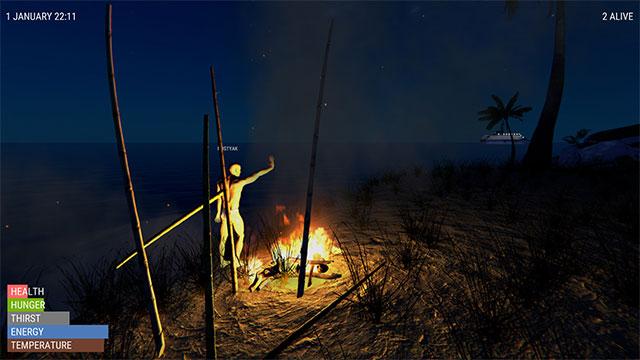  Use wise strategy to survive on deserted island
