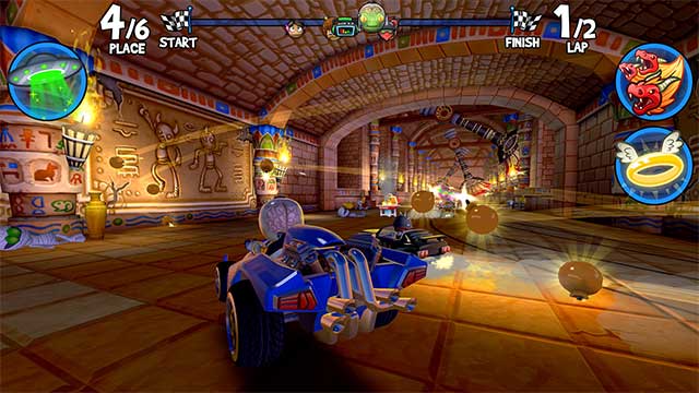 Beach buggy racing 2 island adventure есть ли русский язык