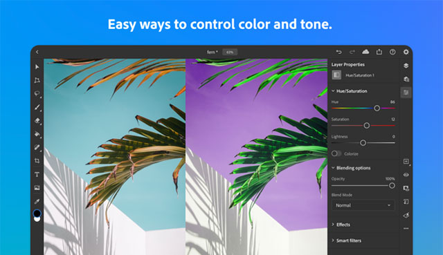 Ease of color grading with the range of advanced tools in PTS for iPad