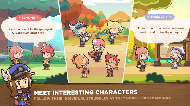 Meet remove interesting characters in Postknight 2