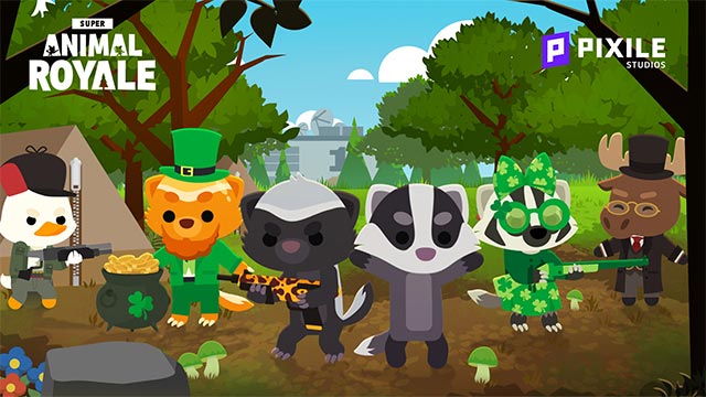 Get to know badgers in Super Animal Royale game