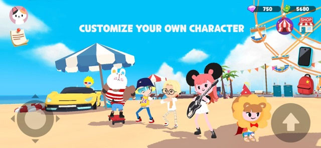 Customize your characters and creative world in Play Together Mobile
