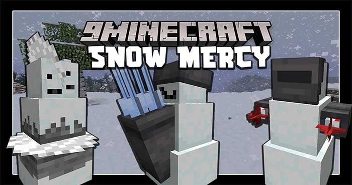 Snow Mercy Mod sẽ mang vào Minecraft một cuộc xâm lăng của Người tuyết 