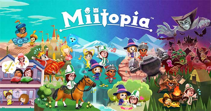 Create a fun adventure with your favorite Miitopia characters