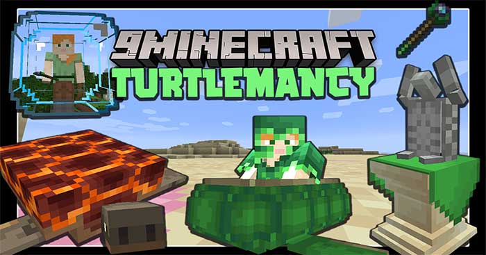 Turtlemancy Mod sẽ giới thiệu vào Minecraft một nghệ loại ma thuật mới lạ