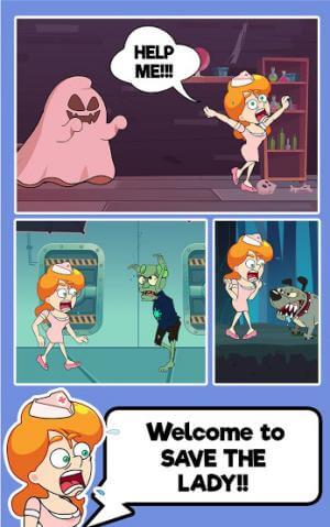  Save The Lady is a funny girl rescue game