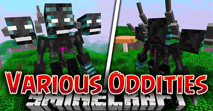 Various Oddities Mod sẽ bổ sung vào Minecraft nhiều mob tưởng tượng