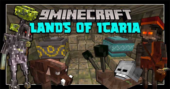 Lands of Icaria Mod sẽ giới thiệu vào Minecraft một chiều không gian mới tên là Icaria