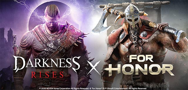 Join the cooperation event between Darkness Rises and For Honor with many attractive offers