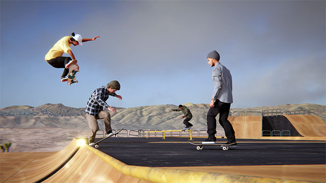 Skater XL game is testing Multiplayer mode for 10 players