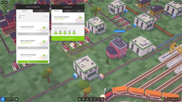 Voxel Tycoon game là trò chơi sáng tạo không giới hạn