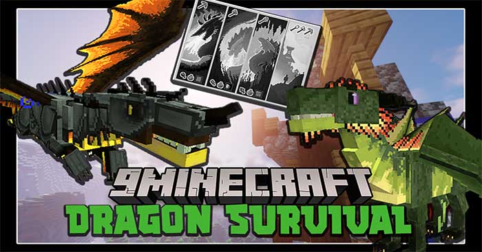 Dragons Survival Mod sẽ mang đến cho game thủ một khía cạnh sinh tồn mới