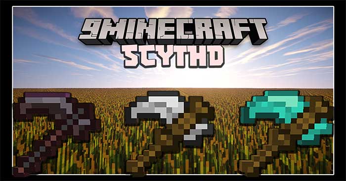 Scythd Mod sẽ đưa vào thế giới Minecraft một công cụ canh tác mới - lưỡi hái