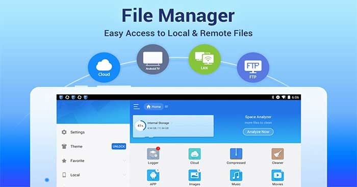 Es File Manager Cho Android 2.0.7 - Quản Lý File Và Ứng Dụng Cho Android