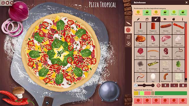 Phục vụ khách những chiếc bánh pizza mà họ không thể chối từ