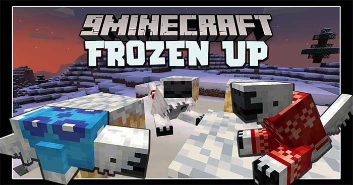 Frozen Up Mod 1.16.5 sẽ cải thiện quần xã sinh vật Tuyết với nhiều bổ sung mới lạ