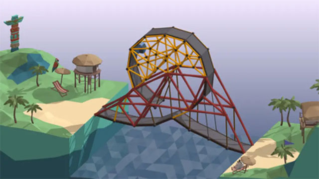 Poly Bridge là trò chơi giải đố sáng tạo và thú vị với gameplay phong phú