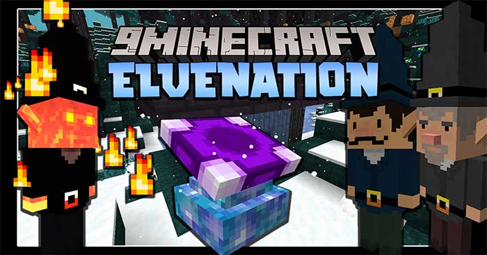 Elvenation Mod 1.16.5 sẽ giới thiệu vào thế giới Minecraft chiều không gian mới