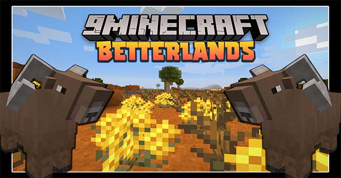 Betterlands Mod 1.16.5 sẽ giúp cải thiện quần xã sinh vật Badlands