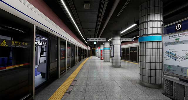 Hmmsim Metro comes with train and metro station maps details