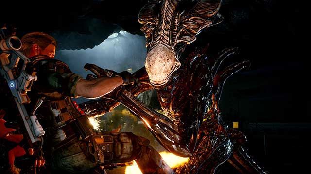 Gam e has more than 20 types of enemies, including 11 different Xenomorphs