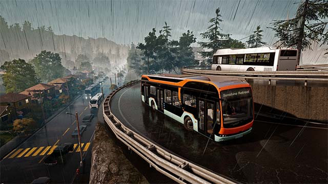 Chinh phục những thách thức về thời tiết, giao thông, sự cố... trong Bus Simulator 2021