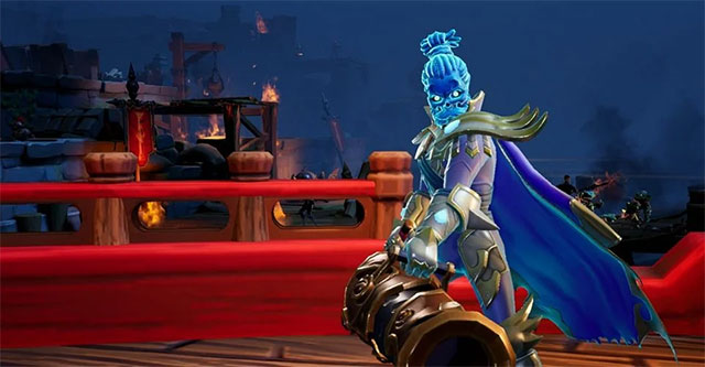 Cursed Captain is a character. new in the spring update of Torchlight 3 game