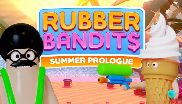 Play the Rubber expansion Bandits: Summer Prologue with a vibrant summer theme