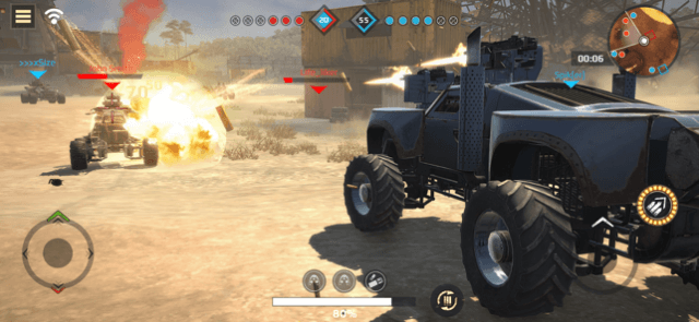 Build your own armored vehicle and join the battle in Crossout Mobile. 