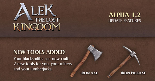 Alek - The Lost Kingdom 1.2 adds a bunch of new features and important upgrades 