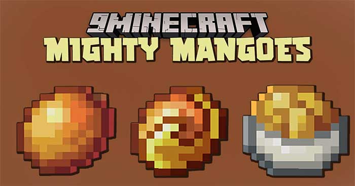 Mighty Mangoes Mod sẽ giới thiệu vào Minecraft một edible mới có thể ăn được