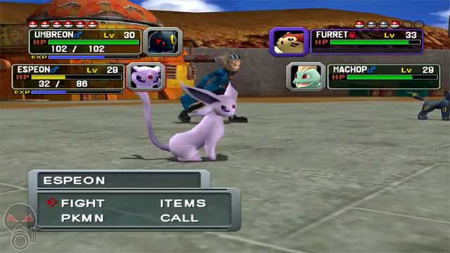 Pokemon Colosseum có một bộ sưu tập các đấu trường đa dạng