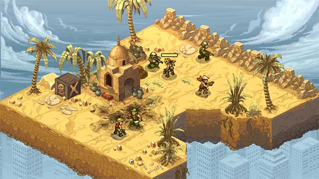 Vũ trụ Rambo lùn đã trở lại với phiên bản mới Metal Slug Tactics