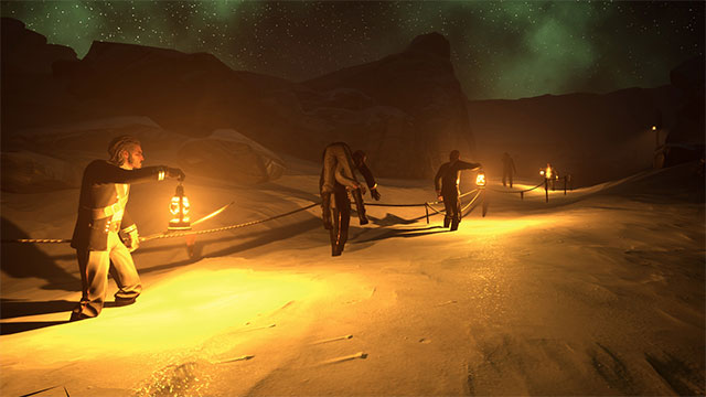 Dread Hunger is an adventure survival game. arctic adventure