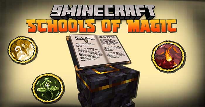 School of Magic Mod cho phép người chơi đi sâu vào thế giới ma thuật mới của Minecraft