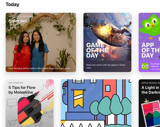 App Store continuously innovates and upgrades to provide the best user experience