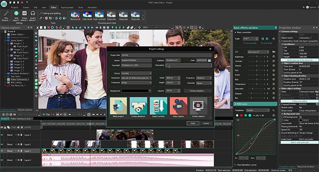 VSDC Free Video Editor 6.7 adds new effects and many other improvements and fixes