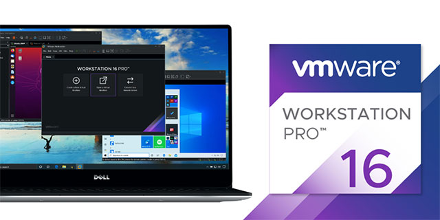 Giao diện VMware Workstation 16 Pro mới nhất