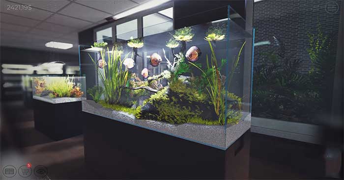 Aquarist là game mô phỏng nuôi cá cảnh sinh động và chân thực