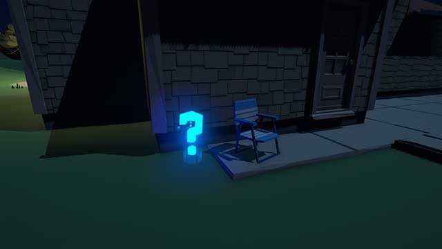 Each blue question mark can unlock 1 item in the Inventory