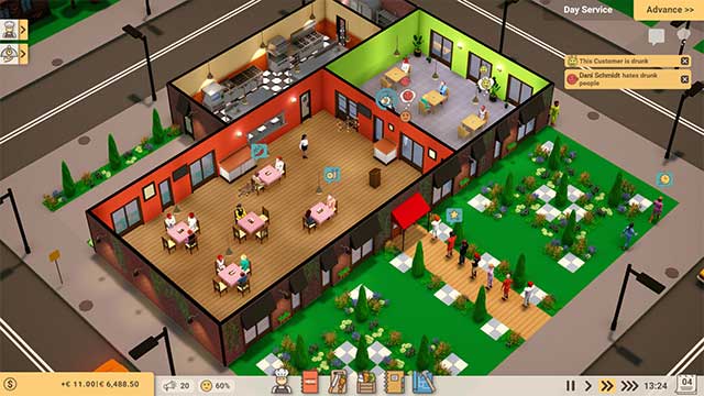 Customize, design and layout your restaurant your way