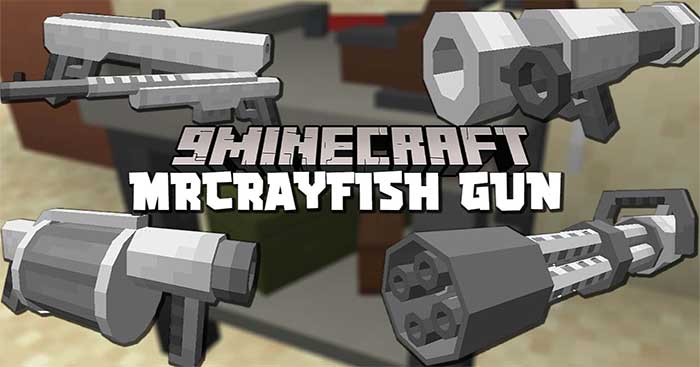 MrCrayfish's Gun Mod 1.16.5 intro. into Minecraft a lot of unique guns
