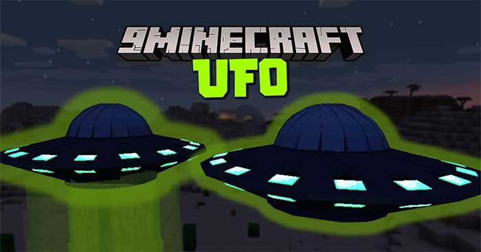 UFO Mod 1.12.2 sẽ mang cuộc xâm lược của UFO vào thế giới Minecraft