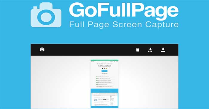 GoFullPage can take screenshots of all websites you are viewing