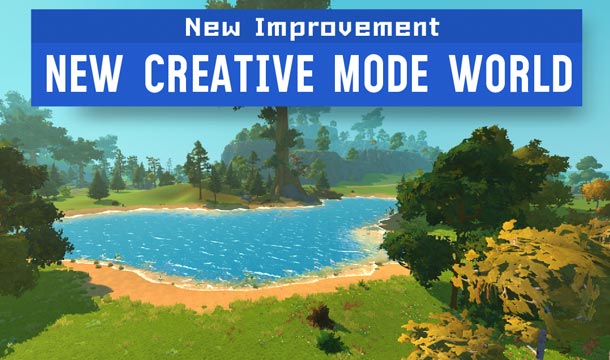 Thiết kế lại hoàn toàn chế độ Creative mode trong Scrap Mechanic game