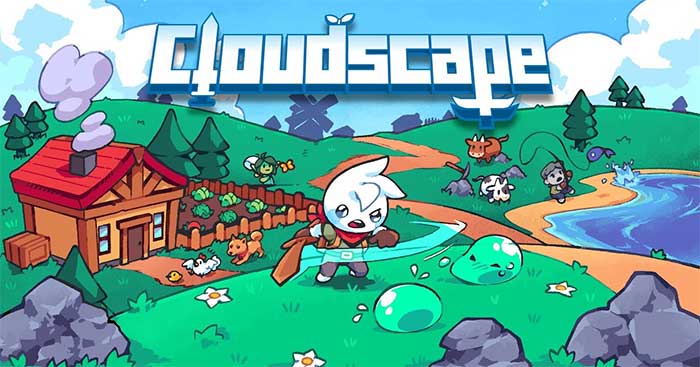 Cloudscape là game phiêu lưu sinh tồn thế giới mở trên nền đồ họa pixel