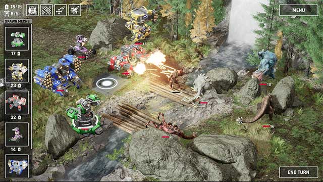 Mech Armada is a new combo. between turn-based strategy, Roguelike and cards