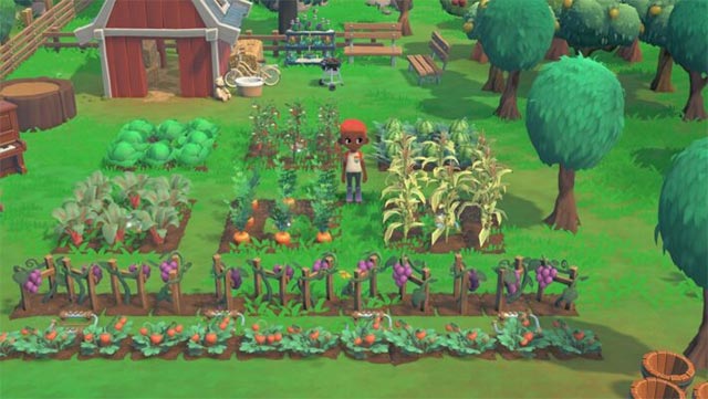 Bản cập nhật Farming Update trong Hokko Life game tập trung vào chủ đề nông trại