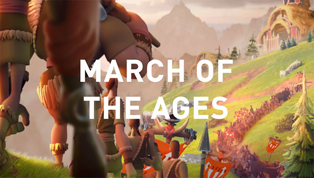 Update called March of the Ages in Rise of Kingdoms game